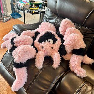 Share Way to Celebrate 45" Jumbo Spider Plush Pink & Black Valentine’s Day Stuff